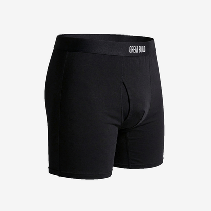 The GREAT BUILD Organic Cotton Boxer Brief Plastic-Free